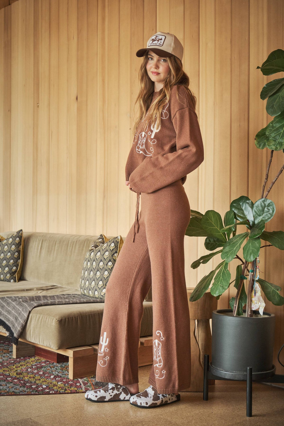 Western Embroidered Set