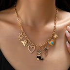 Sarah Charm Necklace