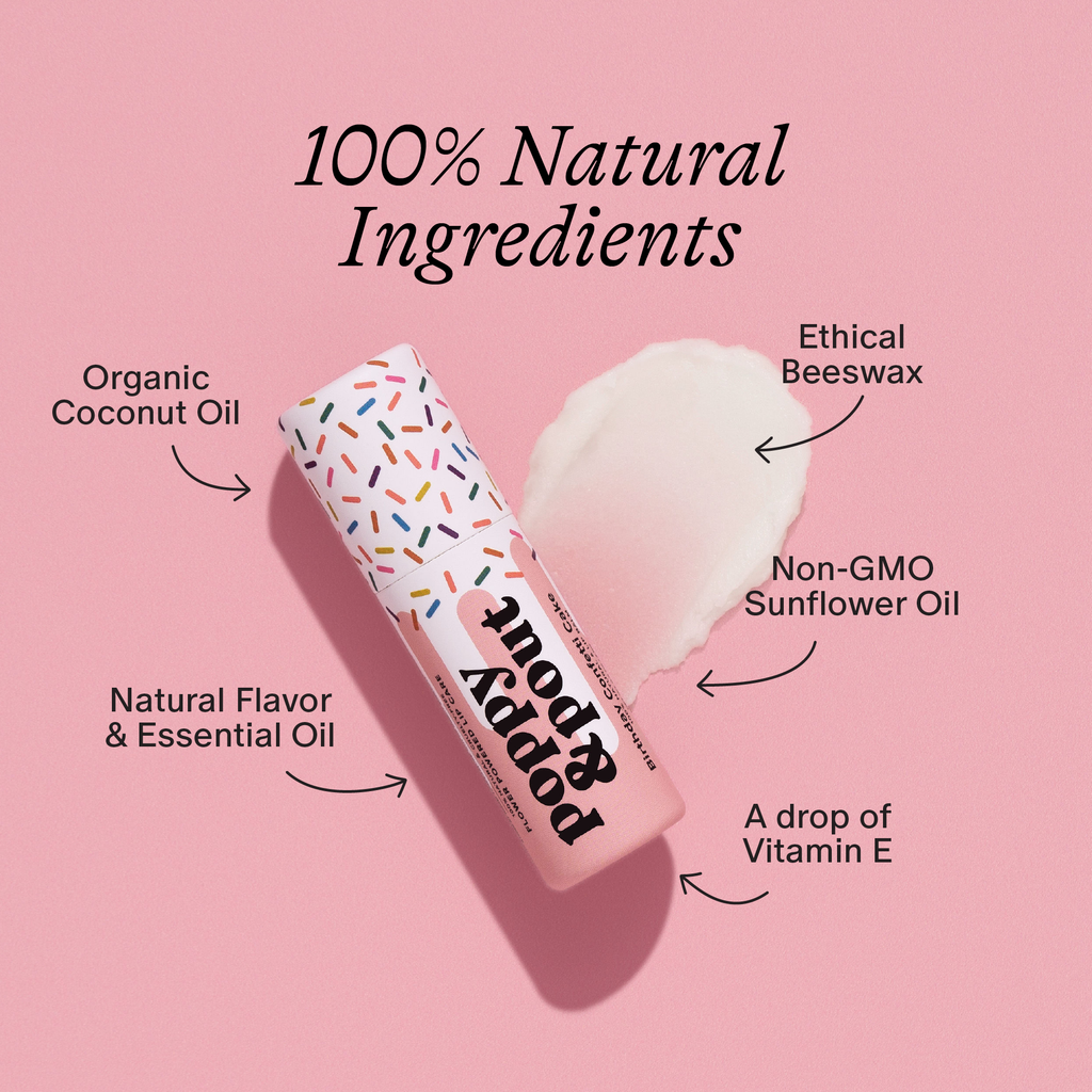 Lip Balm- Poppy & Pout