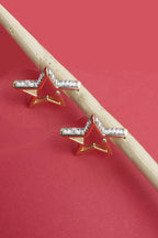 STAR HOOP EARRINGS
