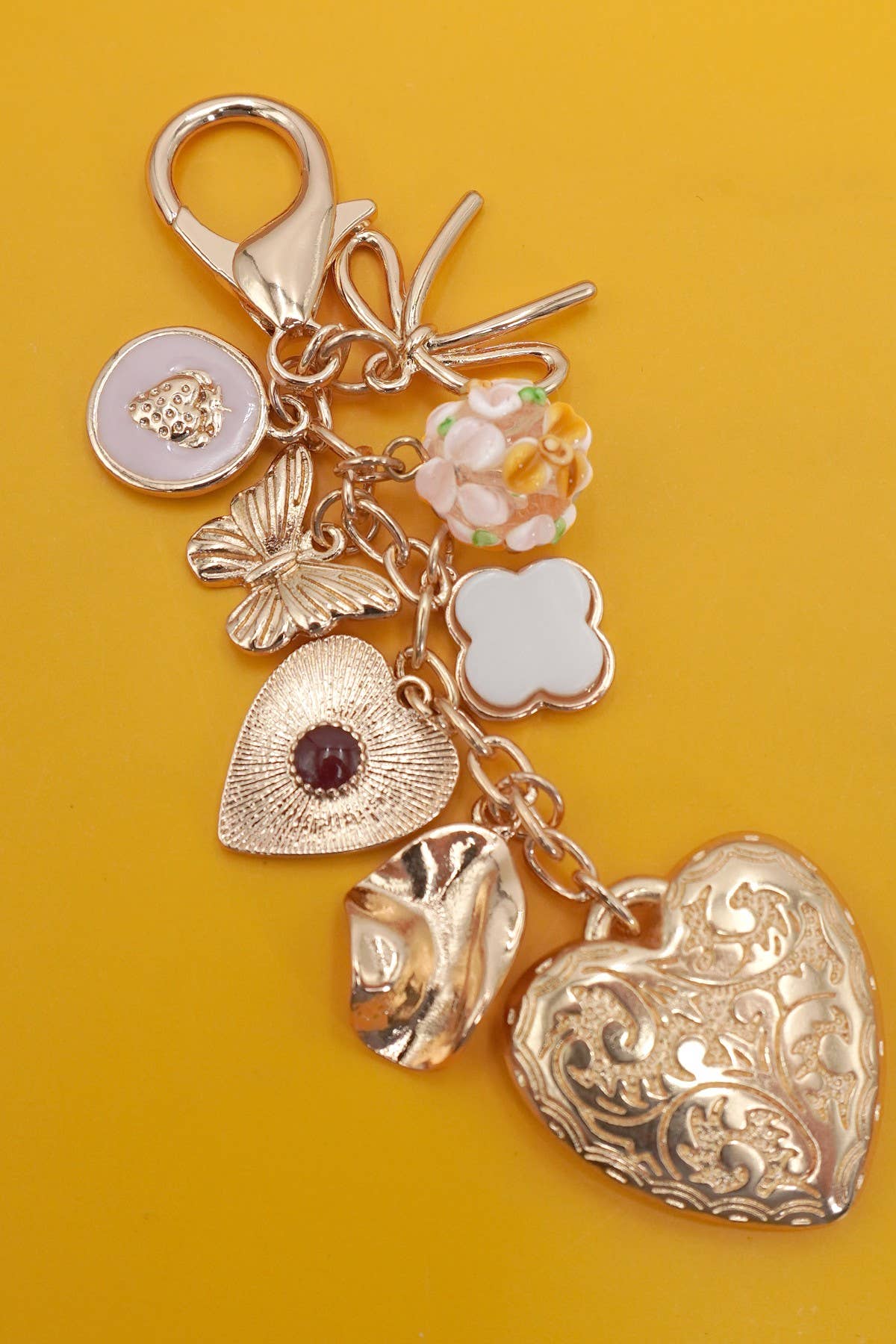 BAG CHARM-HEART & WHIMSY