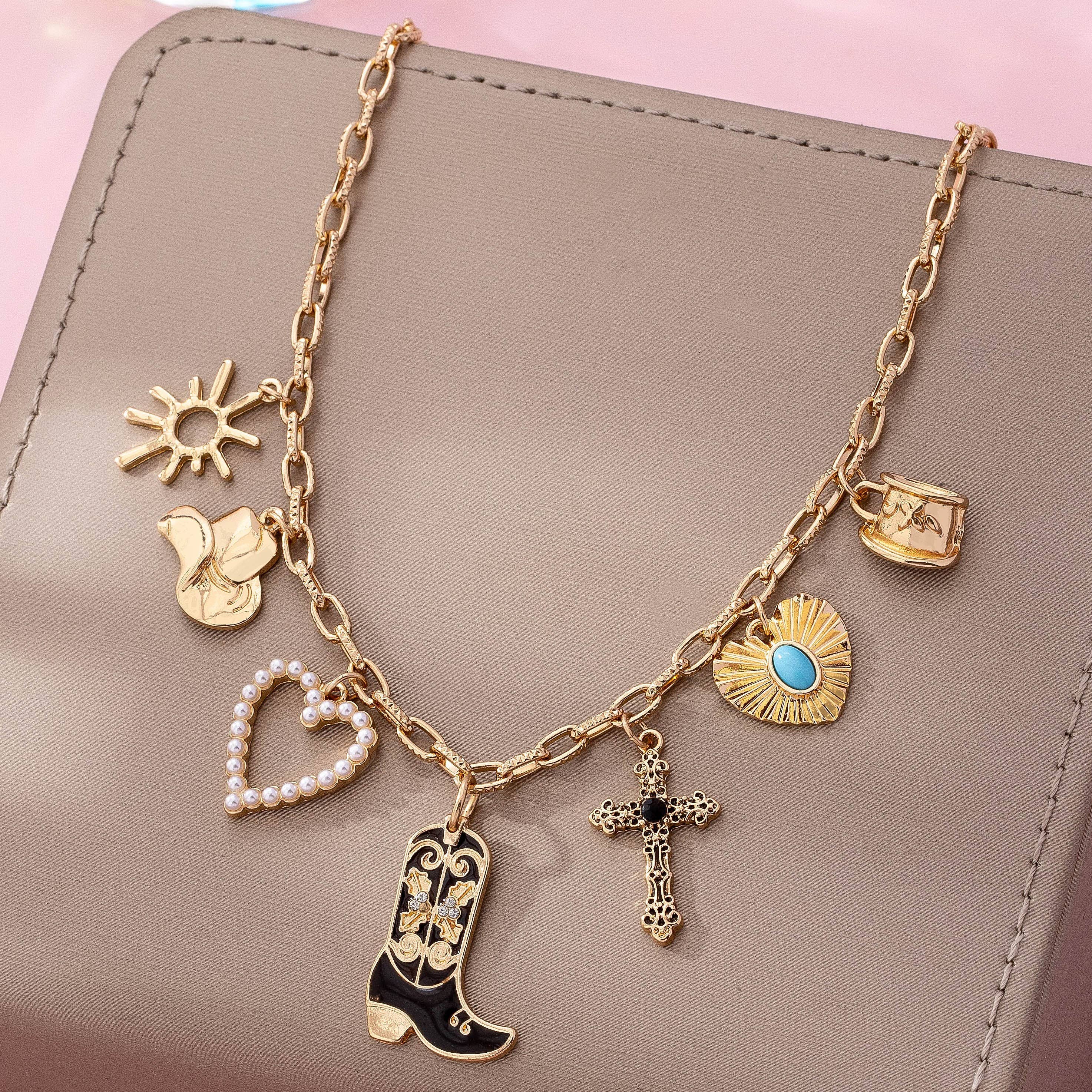 Sarah Charm Necklace
