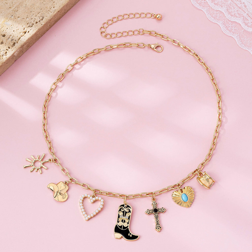 Sarah Charm Necklace