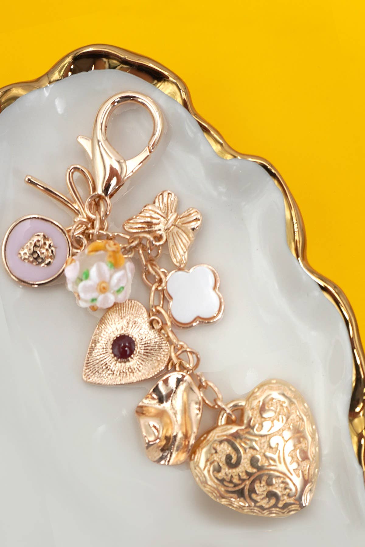 BAG CHARM-HEART & WHIMSY