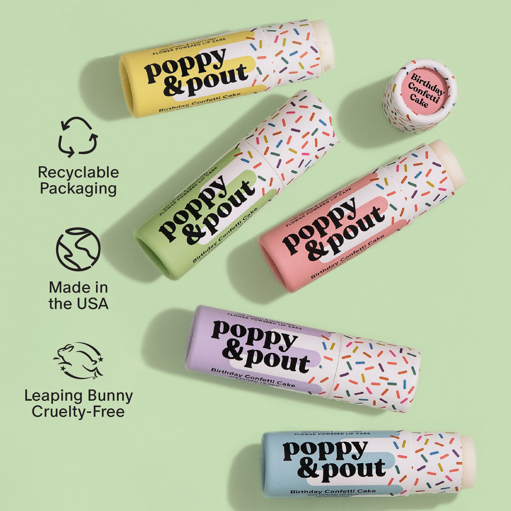 Lip Balm- Poppy & Pout