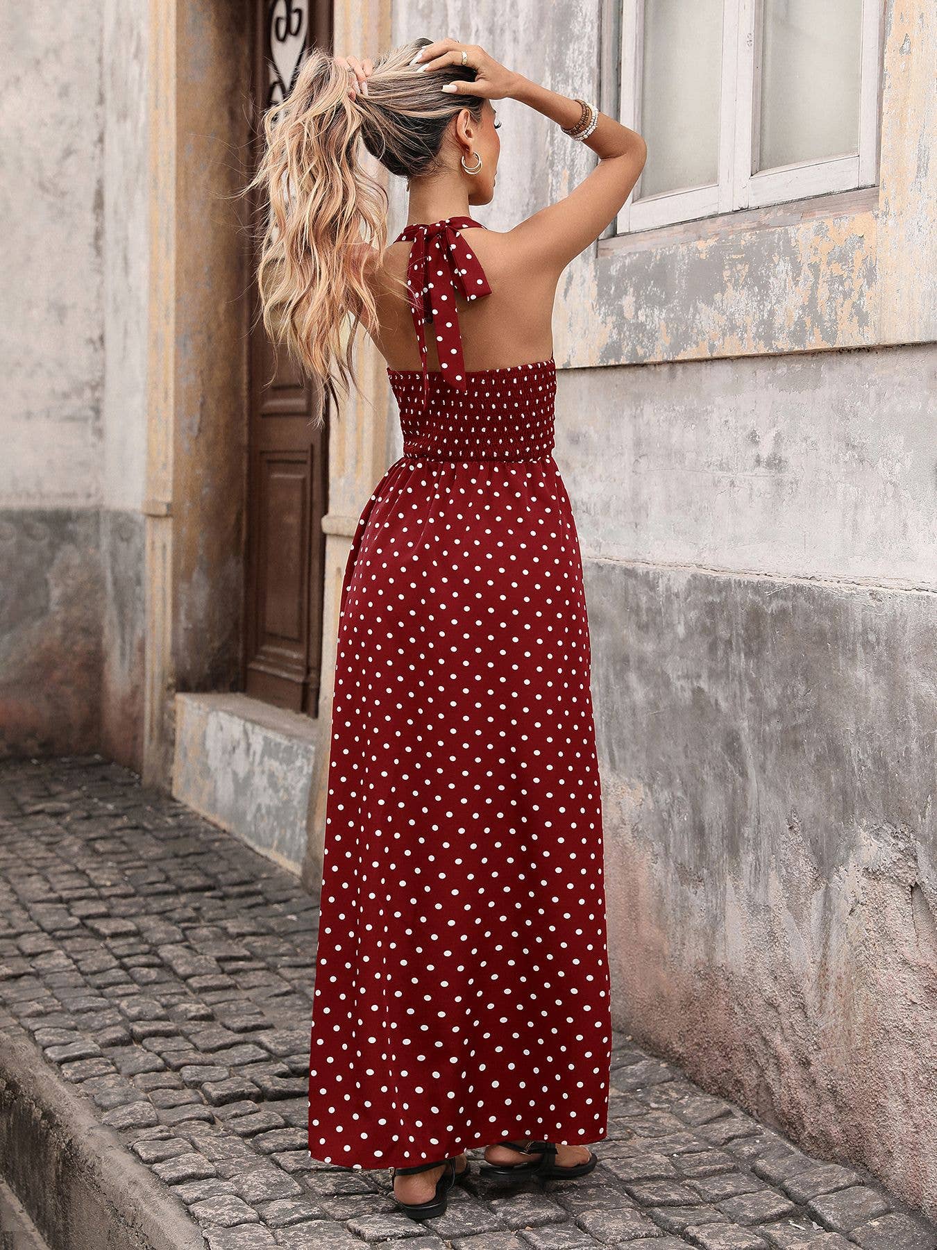 Heather Halter Maxi Dress