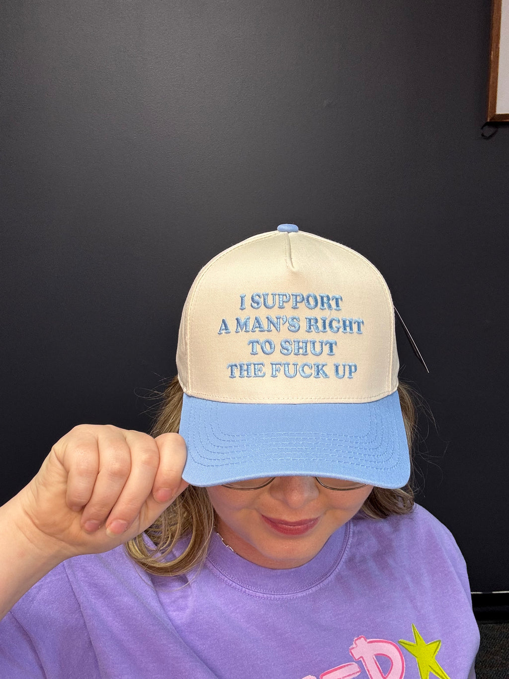 Man's Right to Shut Up Hat