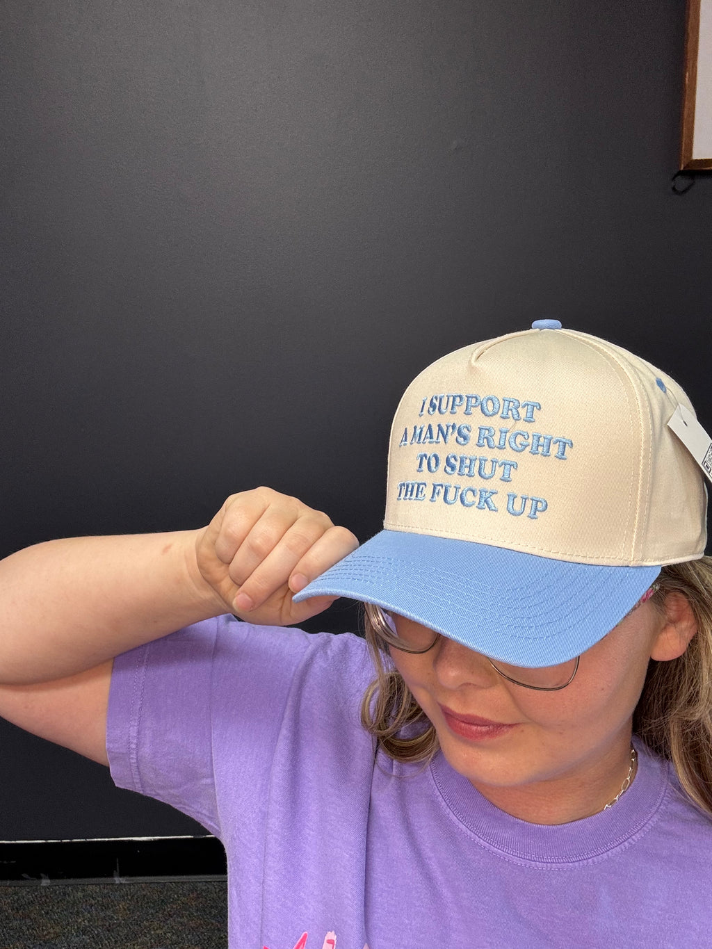 Man's Right to Shut Up Hat