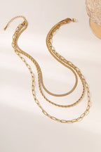 CHAIN LAYERED NECKLACE