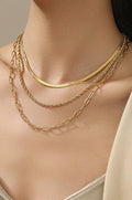 CHAIN LAYERED NECKLACE