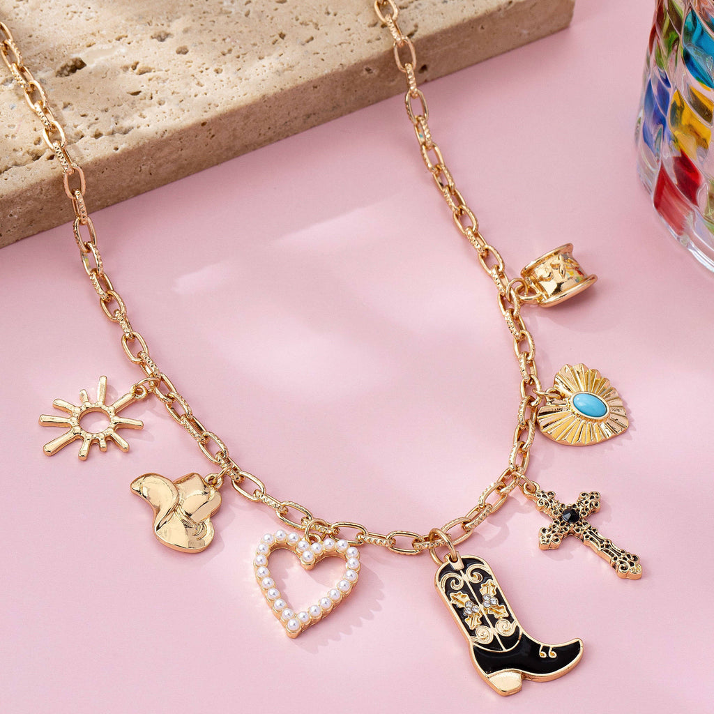 Sarah Charm Necklace