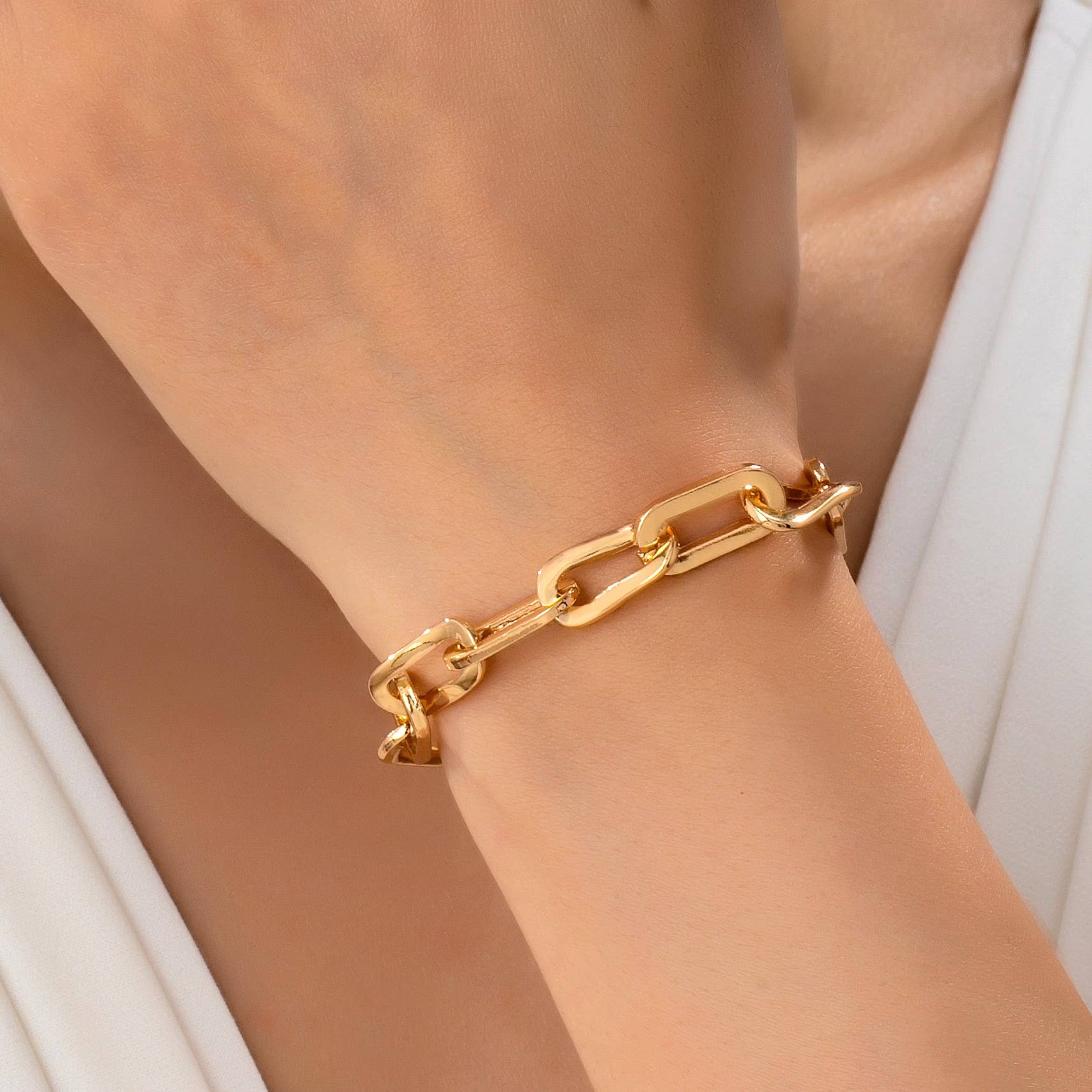 Chunky Gold Bracelet